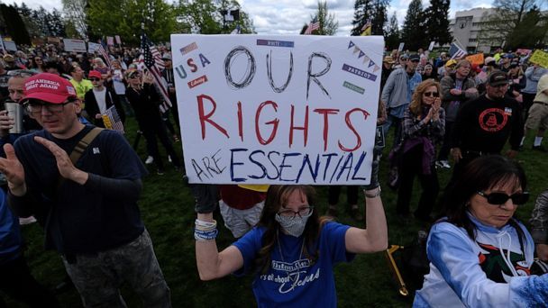 COVID-19 Protest Image